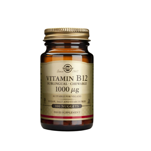 Solgar Vitamin B12 1000μg 100 υπογλώσσια δισκία