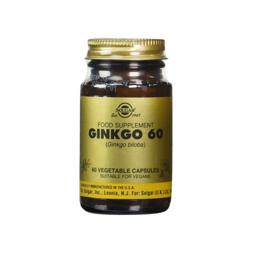 Solgar Ginkgo 60 Ginkgo Biloba 60 φυτικές κάψουλες