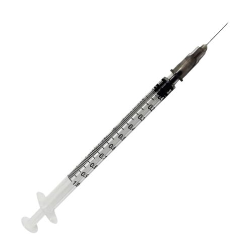 Σύριγγα Με Βελόνα 1ml 27G 1/2