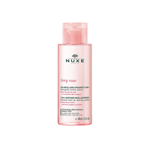 Nuxe Very Rose 3-in-1 Νερό Καθαρισμού & Ντεμακιγιάζ 400ml