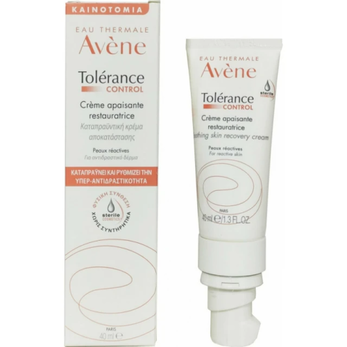 Avene Tolerance Control Restoration Soothing Cream, 40ml