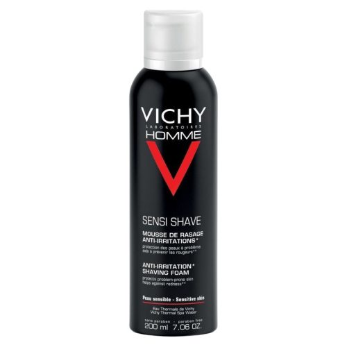 Vichy Homme Sensi Shave Αφρός Ξυρίσματος για Ευαίσθητο Δέρμα 200ml