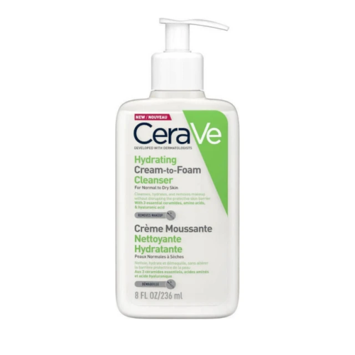 CeraVe Hydrating Αφρός Καθαρισμού για Κανονικό εώς Ξηρό Δέρμα 236ml