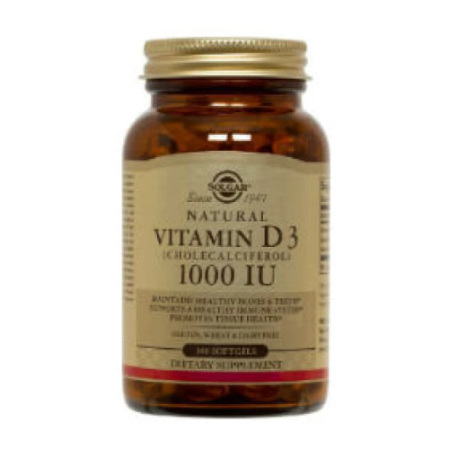 Solgar Vitamin D3 1000IU 25μg 100 μαλακές κάψουλες