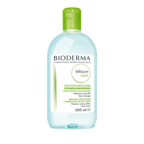 Bioderma Sebium Η2Ο Νερό Ντεμακιγιάζ για Λιπαρό Δέρμα 500ml