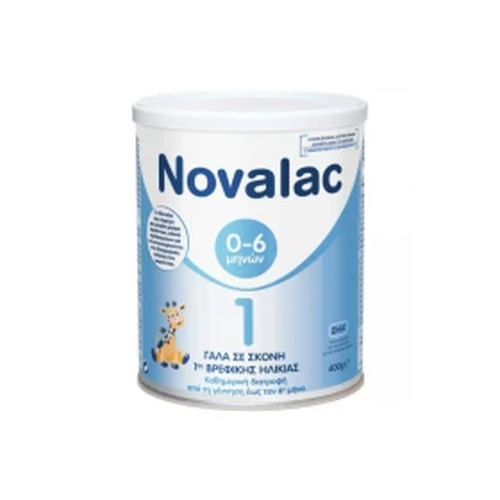 Novalac Γάλα σε Σκόνη 1 6m+ 400gr