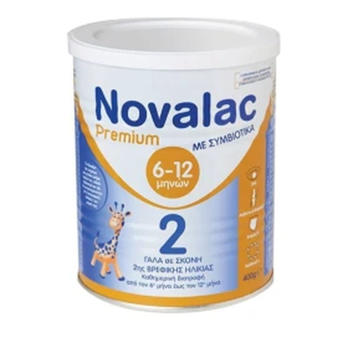 Novalac Γάλα σε Σκόνη Premium 2 6m+ 400gr