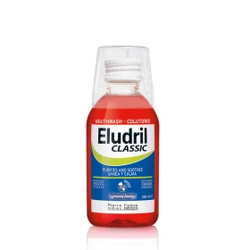 Elgydium Eludril Classic Στοματικό Διάλυμα για Ουλίτιδα και Πλάκα 200ml