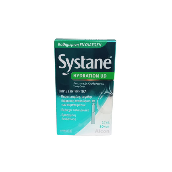 Alcon Systane Hydration UD Λιπαντικές Οφθαλμικές Σταγόνες 30x0.7ml