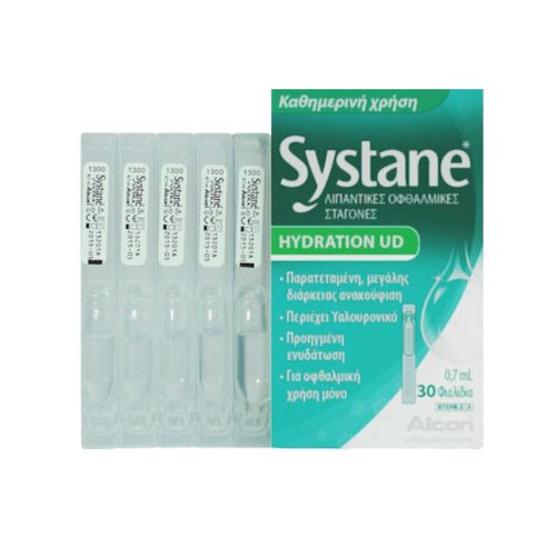 Alcon Systane Hydration UD Λιπαντικές Οφθαλμικές Σταγόνες 30x0.7ml