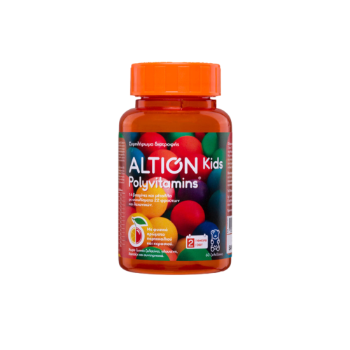 Altion Kids Polyvitamins Πολυβιταμινούχο Συμπλήρωμα για Παιδιά 60 ζελεδάκια