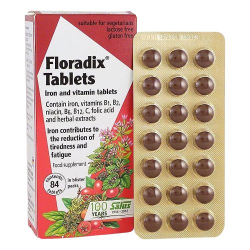 Power Health Floradix Tablets Σίδηρος & Βιταμίνες C & B Complex 84 ταμπλέτες