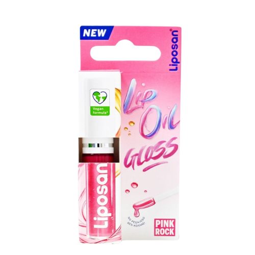 Liposan Gloss Lip Oil με Χρώμα Pink Rock 5.1g
