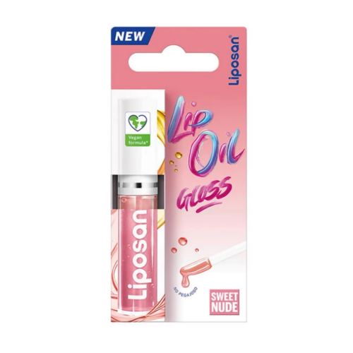 Liposan Lip Oil Gloss Sweet Nude Ενυδατικό Λάδι Χειλιών, 5.5ml