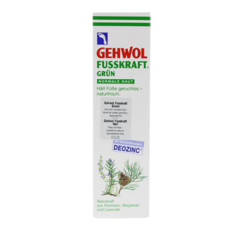 Gehwol Fusskraft Green Αντιιδρωτική Κρέμα Ποδιών 125ml