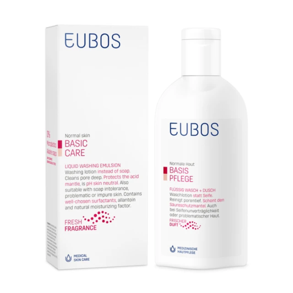Eubos Red Liquid Washing Emulsion, 200ml