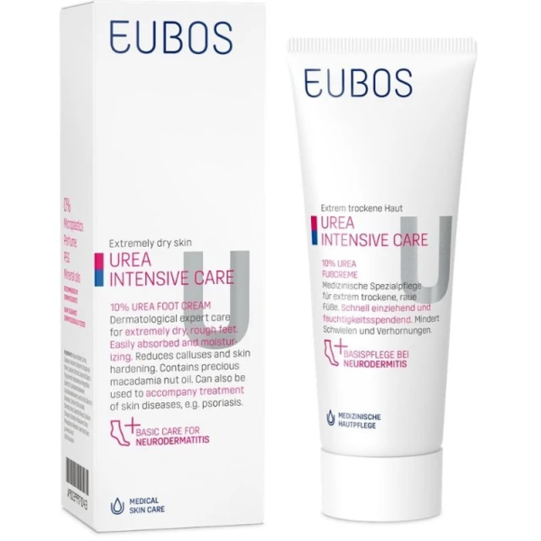 Eubos Urea 10% Foot Cream Κρέμα Ποδιών, 100ml