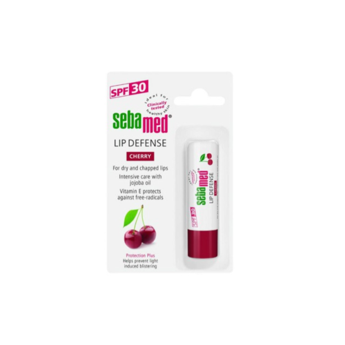 SEBAMED Lip Defence Cherry Ενυδατικό balm για ξηρά/σκασμένα χείλη SPF30, 4.8gr
