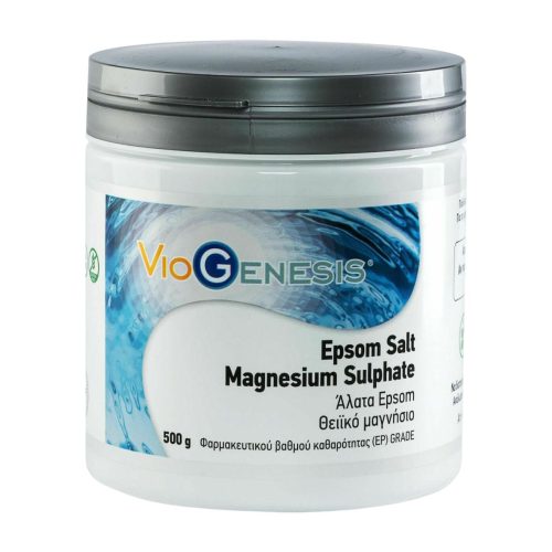 Viogenesis Epsom Άλατα Θειικού Μαγνησίου 500g