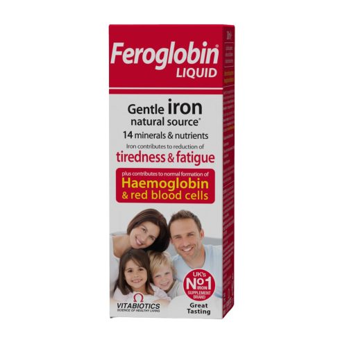 Vitabiotics Feroglobin Liquid Πόσιμος Σίδηρος 200ml