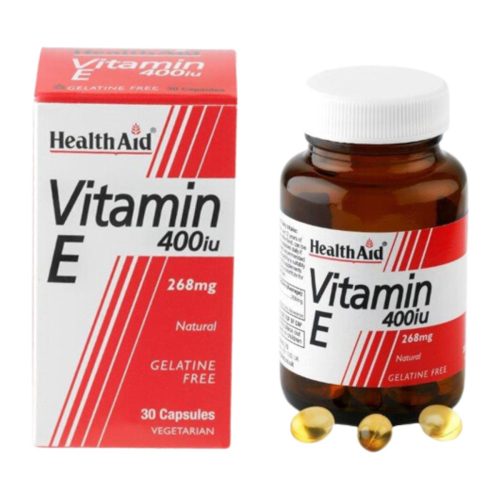 Health Aid Vitamin E 400iu 268mg 30 φυτικές κάψουλες