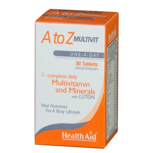 Health Aid A To Z Multivit Βιταμίνη για Ενέργεια 30 ταμπλέτες