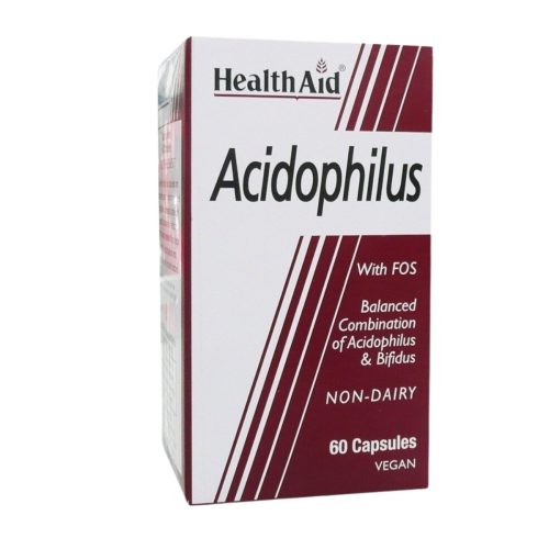 Health Aid Acidophilus with FOS 60 κάψουλες