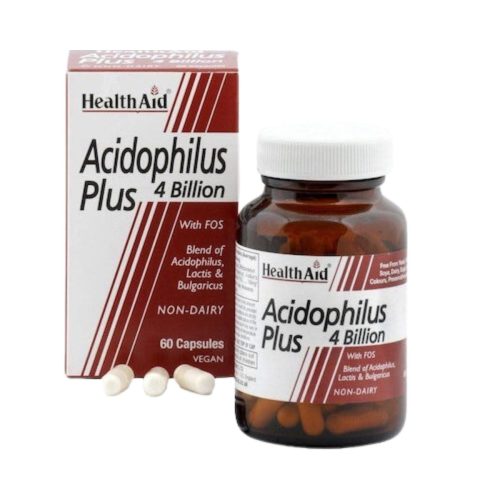 Health Aid Acidophilus Plus 4 Bilion 60caps