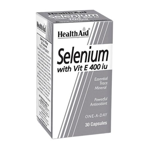 Health Aid Selenium 100mg & Vitamin E 30 κάψουλες
