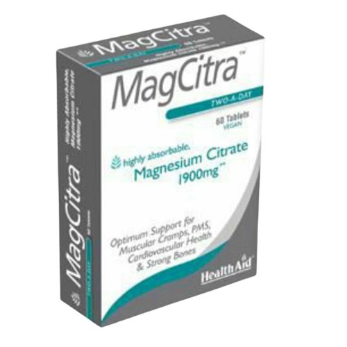 Health Aid Mag Citra 1900mg 60 ταμπλέτες
