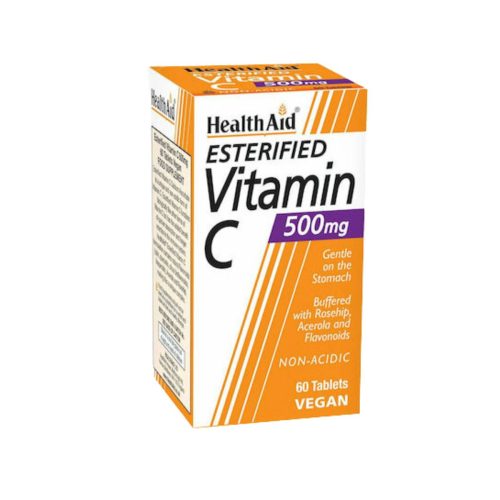 Health Aid Esterified Vitamin C Balanced & Non-Acidic 500mg 60 ταμπλέτες