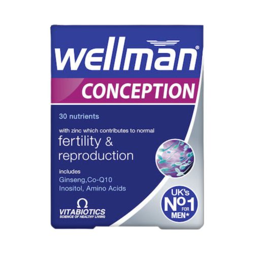 Vitabiotics Wellman Conception Fertility & Reproduction 30 ταμπλέτες