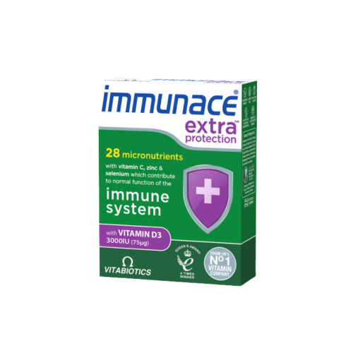 Vitabiotics Immunace Extra Protection Ενίσχυση Ανοσοποιητικού 30 ταμπλέτες