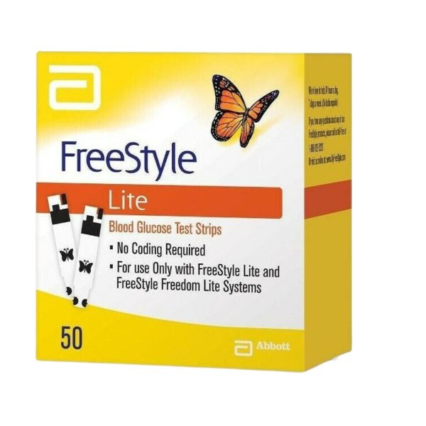 Abbott FreeStyle Lite Ταινίες Μέτρησης Σακχάρου 50τμχ