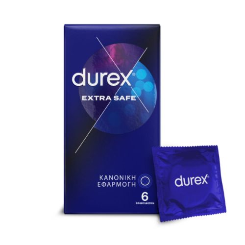 Durex Extra Safe Προφυλακτικά, 6Τεμάχια