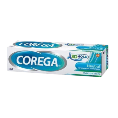 Corega Neutral Στερεωτική Κρέμα Τεχνητής Οδοντοστοιχίας 40g