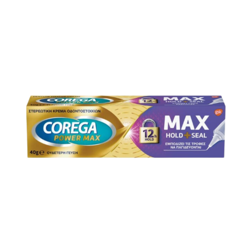 Corega Max Seal Στερεωτική Κρέμα για Τεχνητές Οδοντοστοιχίες, 40g