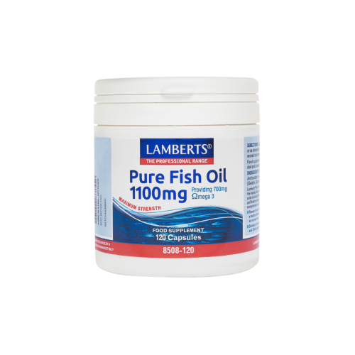 Lamberts Pure Fish Oil Ιχθυέλαιο 1100mg 120 κάψουλες