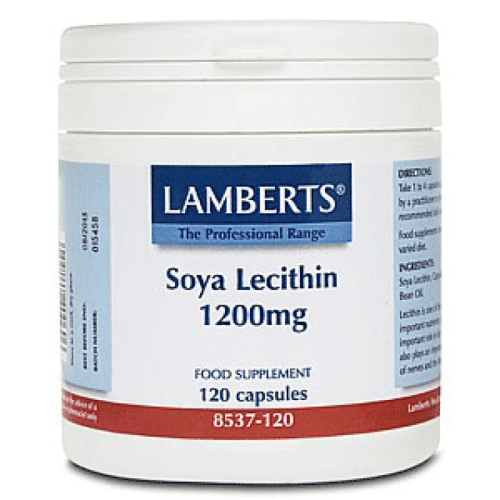 Lamberts Soya Lecithin 1200mg Λεκιθίνη 120 κάψουλες