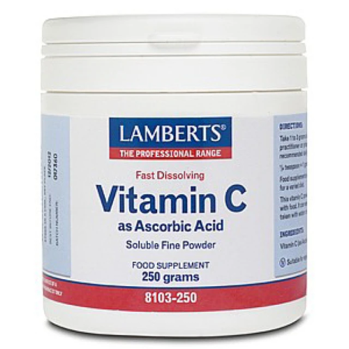 Lamberts Vitamin C as Ascorbic Acid 500mg 250gr