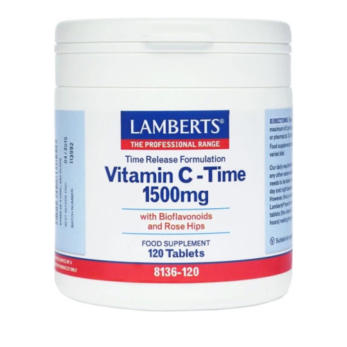 Lamberts Vitamin C Time 1500mg 120 ταμπλέτες