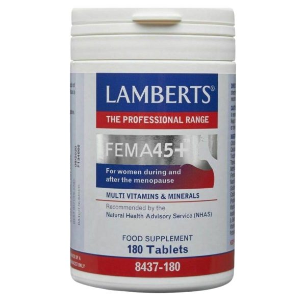 Lamberts Fema 45+ Πολυβιταμίνη για Γυναίκες 180 ταμπλέτες