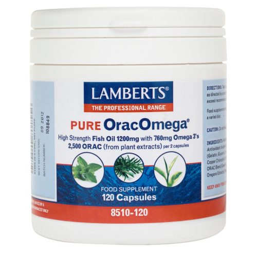 Lamberts Pure Orac Omega Ιχθυέλαιο 120 κάψουλες