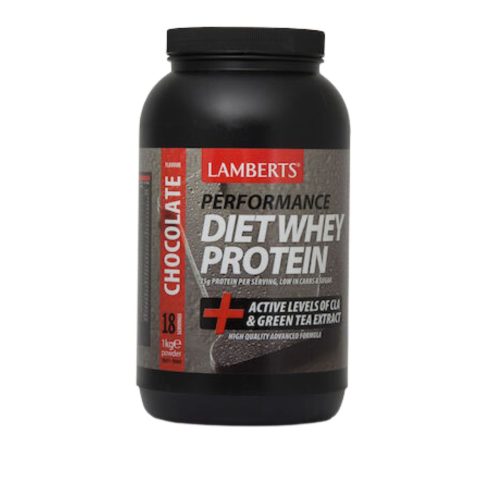 Lamberts Performance Diet Whey Protein & Active Levels of CLA & Green Tea Extract με Γεύση Σοκολάτα 1Kg