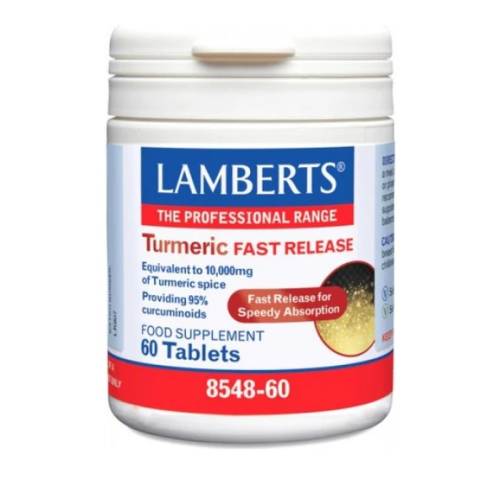 Lamberts Turmeric Fast Release 200mg Κουρκουμάς 60 ταμπλέτες