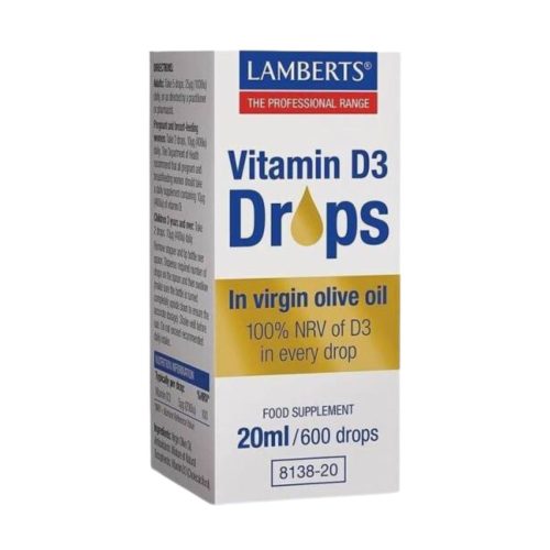 Lamberts Vitamin D3 Drops 200iu 20ml