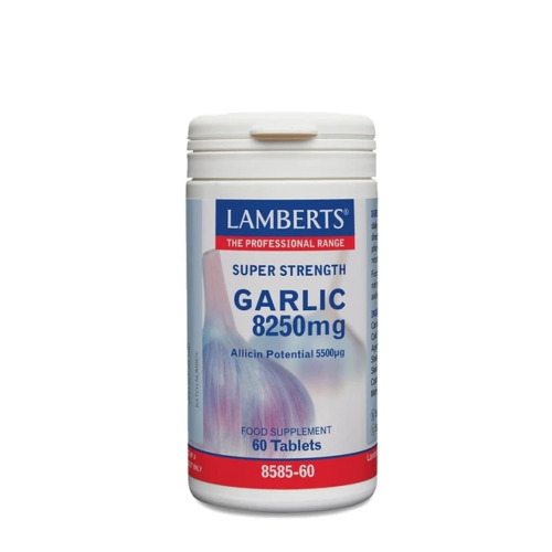 Lamberts Garlic 8250mg Σκόρδο 60 ταμπλέτες