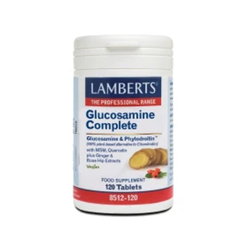 Lamberts Glucosamine Complete Vegan Γλυκοζαμίνη & Φυτοδροϊτίνη 120 ταμπλέτες