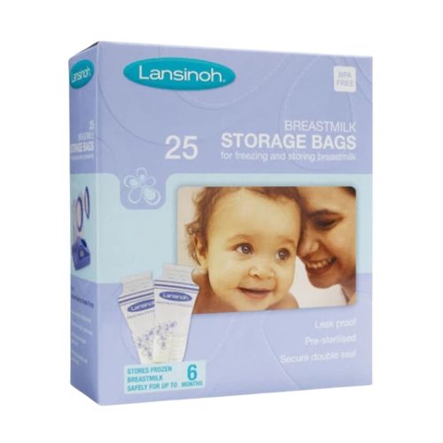 Lansinoh Breastmilk Σακουλάκια Φύλαξης Μητρικού Γάλακτος 25τμχ