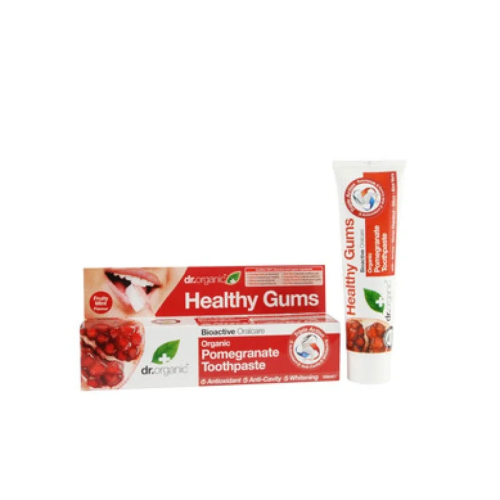 Dr. Organic Pomegranate Οδοντόκρεμα για Ευαίσθητα Δόντια & Ούλα 100ml